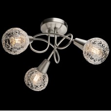 Φωτιστικό Οροφής 3xE14 230V Σατινέ 955JULIE3R